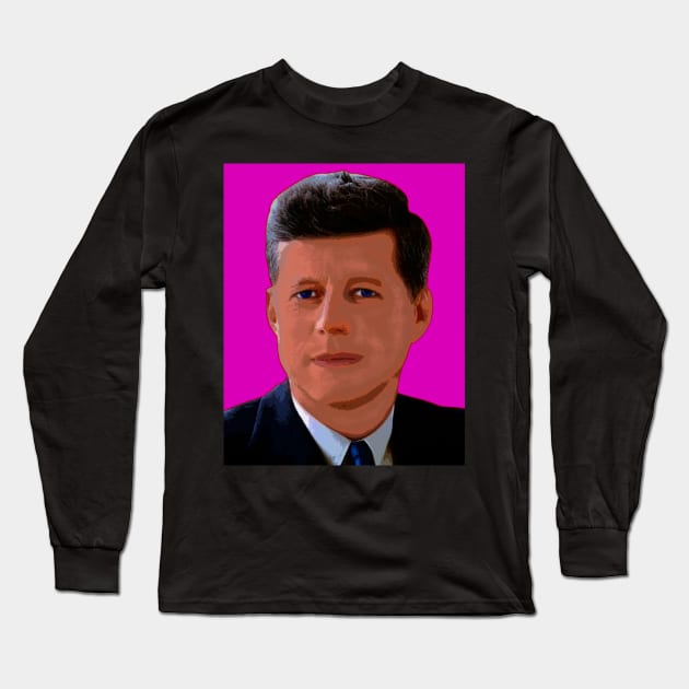 jfk Long Sleeve T-Shirt by oryan80